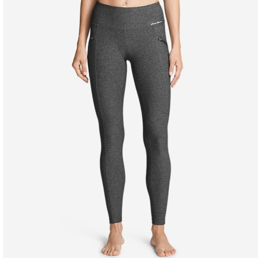 Eddie Bauer Trail Tight Leggings in heather grey